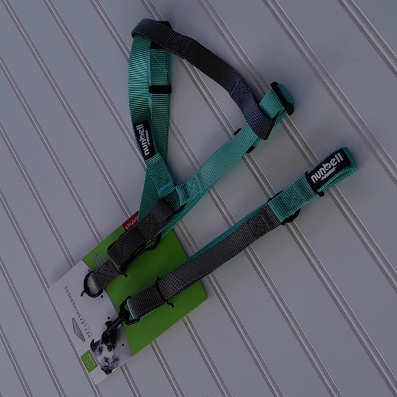 Nunbell Two Tone Nylon Pet Leash & Harness Set - Picture 10 of 11